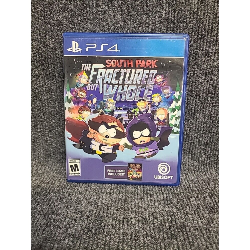 South Park The Fractured But Whole PS4 Playstation 4 No Manual